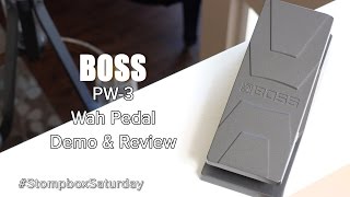 Video thumbnail for Stompbox Saturday No.71 : BOSS PW-3 (Wah Pedal Demo & Review) by Sean Pierce Johnson