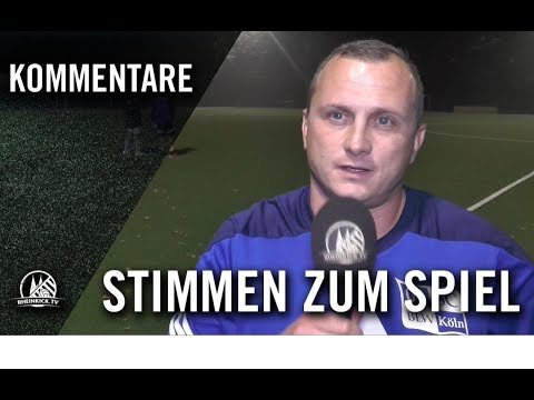 Die Stimmen zum Spiel | SC Blau-Weiß 06 Köln II – SC Borussia Lindenthal-Hohenlind Achtelfinale