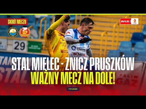 SUMMARY: STAL MIELEC - ZNICZ PRUSZKÓW: AN IMPORTANT MATCH AT THE BOTTOM OF THE TABLE! BETCLIC 1 L...