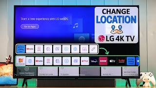 LG Smart TV: How to Change Location To Install Extra Apps! [Service Country]
