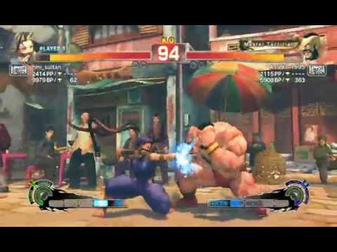 Ultra Street Fighter IV battle: Ibuki vs Zangief