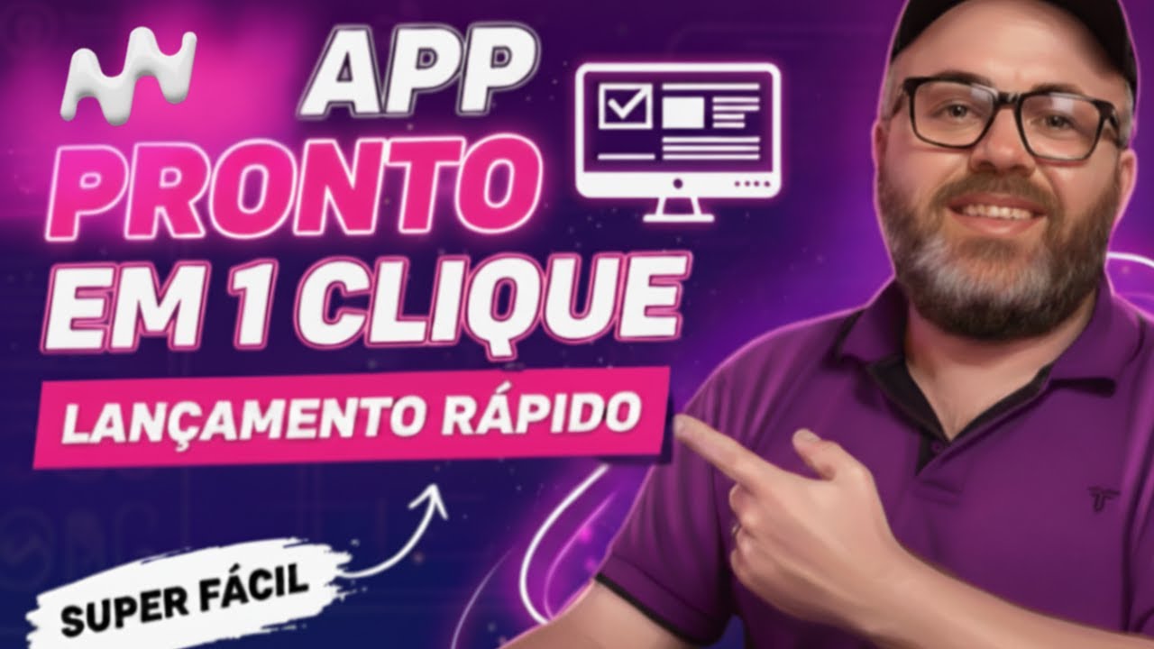 Crie um APP com IA em 1 Clique Fácil com Autenticação Google!