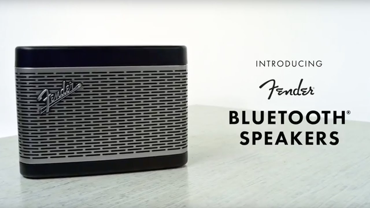 Introducing Fender Bluetooth Speakers | Fender - YouTube