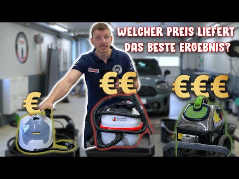 3 Dampfreiniger im Test: Niko vergleicht Günstig, Mittelklasse & Premium!