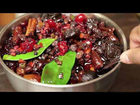 How to soak fruits for Trini Fruit Cake / Trini Black Cake - Episode 2102