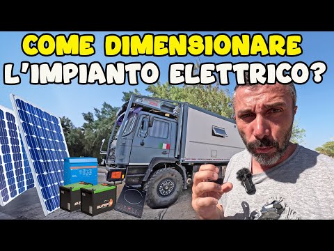 COME dimensionare l'IMPIANTO ELETTRICO in CAMPER 😵 Vita OFF-Grid 🔥 Stepsover EXTRA