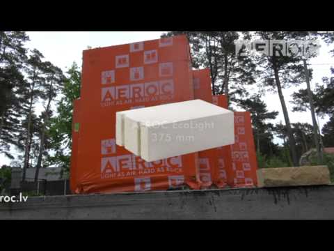 Kuru bloku izvēlēties AEROC EcoLight 375 vai EcoTerm Plus 375 mm?