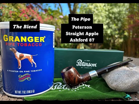 Pipe ~ Peterson Straight Apple Ashford 87 | Blend ~ STG Granger | Pipe & Blend are superb!!