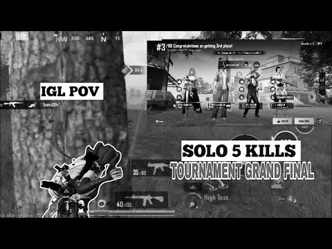 Solo 5 Finish Tournament Match | IGL POV | BGMI Competitive | iphone11 | 3 finger Claw ⚡️🚀
