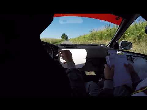 5 Rajd Ziemi Głubczyckiej 2023 - OS 6 Browar - Rafał Marzec / Jakub Tuszyński - Honda Civic Onboard