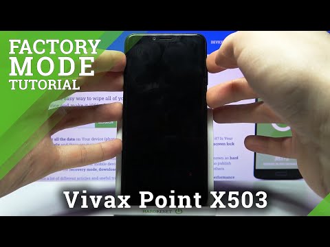 How to enter Factory Mode on Vivax Point X503 – Enter Factory Mode
