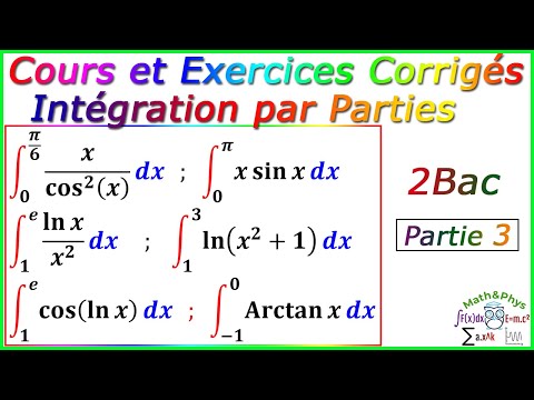 Integration by Parts - Course and Solved Exercises - 2nd Year Baccalaureate - [Part 3]