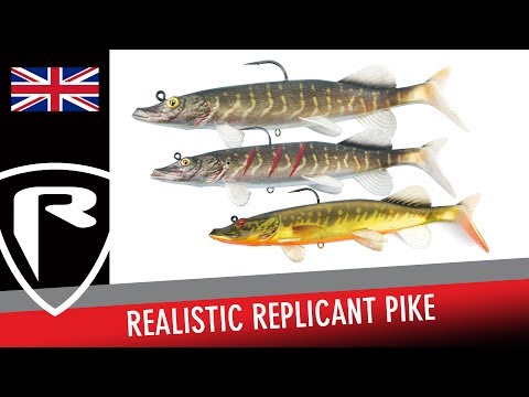 Fox Rage Replicant Realistic Pike 15cm 35g Super Natural Pike