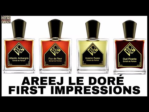 Areej Le Doré Atlantic Ambergris, Flux De Fleur, Inverno Russo, Oud Picante Impressions Video
