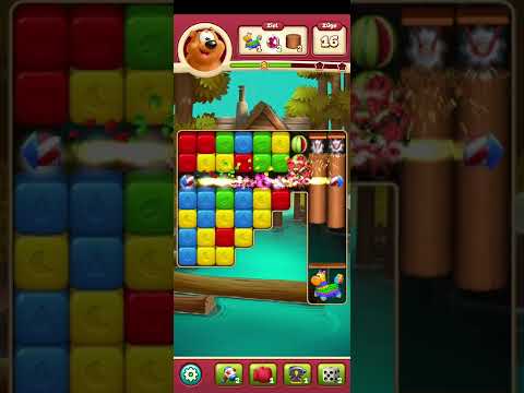 Toon blast Level 2214 1 Hammer 3 stars