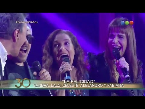Sandra Mihanovich en "Susana"- Homenaje a Palito Ortega