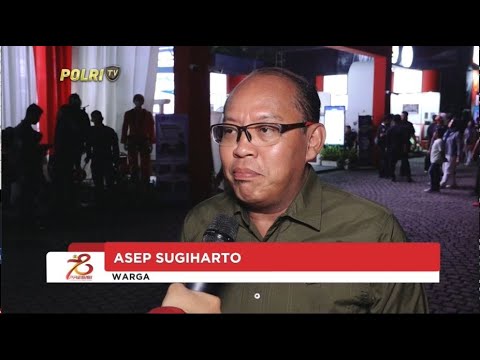 APRESIASI WARGA TERHADAP GELARAN PESTA RAKYAT POLRI