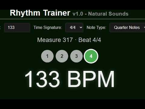 Metronome 133 BPM