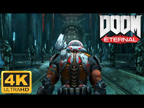 Sentinel Prime - Doom Eternal Playthrough Gameplay Part 8 - 4K Ultra Nightmare Graphics Settings