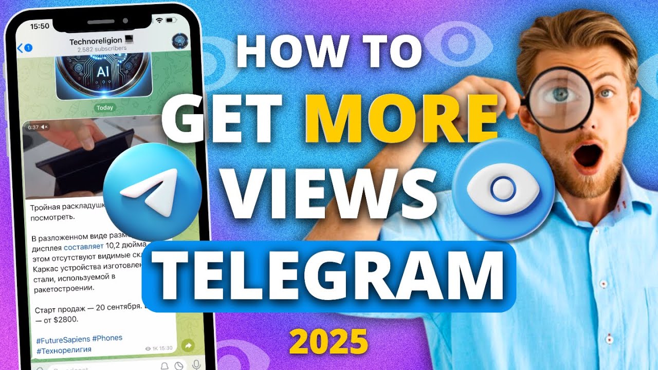 How to Get Views on Telegram Post 2025: 1K in 5 min