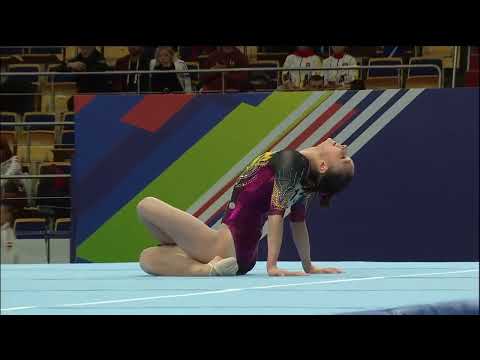 Diana Kustova. 2022 Spartakiade. TF. FX