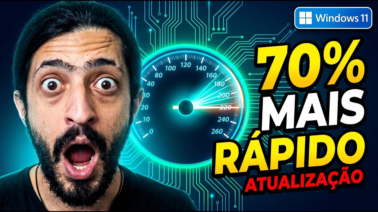 FINALMENTE! Windows 11 ficou 70% mais rápido com essa atualização!
