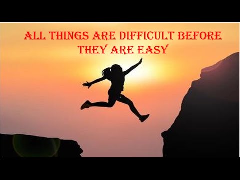 ALL THINGS ARE DIFFICULT BEFORE THEY ARE EASY | Teddy's Book