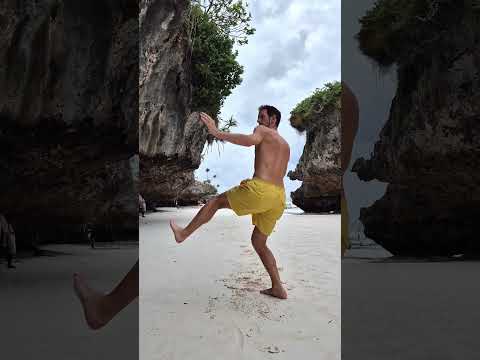 #kungfu Jump Kicks on Zanzibar