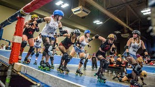 Meet the Kick-Ass Women of the Texas Banked Track Roller Derby