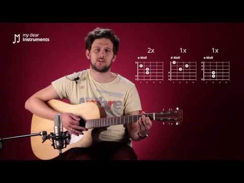 Gitarre lernen - 9/21 Die Akkorde d-Moll, a-Moll und e-Moll