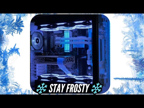 ❄️ICE FROST❄️CUSTOM WATER COOLED GAMING PC BUILD  Lian Li O11Dynamic XL