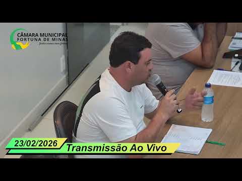 Transmissão ao vivo de Câmara Municipal Fortuna de Minas