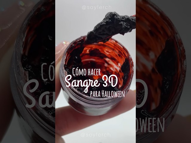 Vídeo relacionado con 15 ml de sangre artificial incrustada, sangre de vampiro, sangre de película, sangre de vampiro, perfecta para heridas realistas y efectos especiales en teatro y disfraces de Halloween