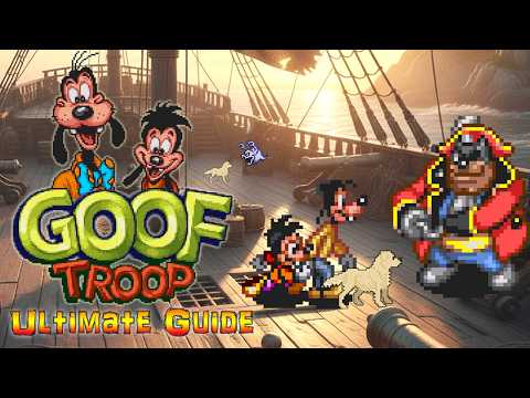 #GoofTroop Goof Troop SNES - ULTIMATE GUIDE - ALL Stages, ALL Bosses, ALL Puzzles, ALL Secrets, 100%