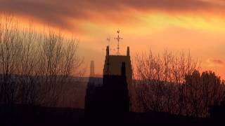 preview picture of video 'Sunset Behind New Church Scone Perthshire Scotland'