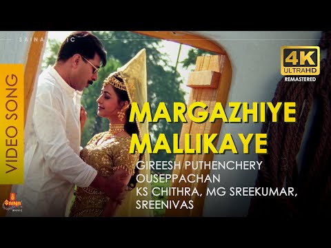 Margazhiye Mallikaye - Video Song | 4K Remastered | Mammootty | Sreenivasan | Priya Gill | Megham