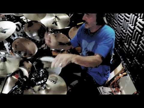 Allen Lind - Drumming to  "Simple Trap" (Free Drumless tracks) 09-17-2019