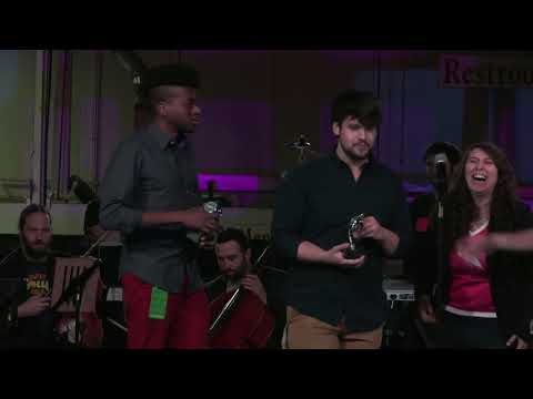 d1 and max accept smashy award on behalf of salem and dark wizzy   Smash Ultimate   Super Smash Con