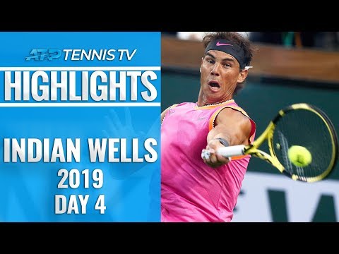 Federer, Nadal Shine In Round 2 | Indian Wells 2019 Highlights Day 4