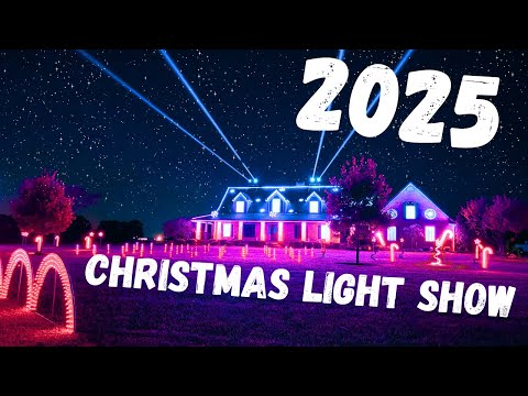 2025 Full Christmas Light Show – EPIC Display | SCHATZ LIGHTS  - in 4K