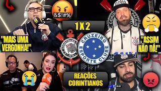 REAÇÕES dos CORINTIANOS - CORINTHIANS 1X2 CRUZEIRO - BRASILEIRÃO 2026 - CRAQUE NETO FICOU PISTOLA!
