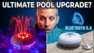 Luxfero 3-in-1 Pool Fountain Review — Speaker + Lights Combo!