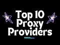 Top 10 Proxy Providers In 2026 Speed Price Reliability