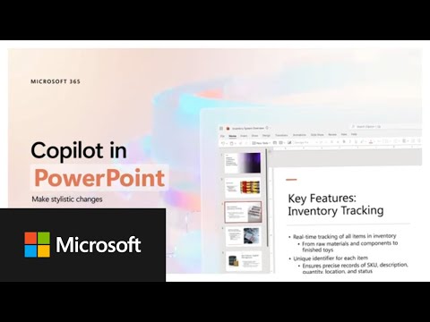 Copilot in PowerPoint  | Create consistency