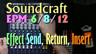 Video thumbnail for Soundcraft EPM6 Mixer Effect Sends by Hakon Soreide