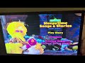 Sesame Street Sleepytime Songs And Stories 2005 DVD Menu Walkthrough REUPLOAD