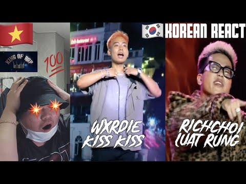 [EXCLUSIVE!]🇻🇳🇰🇷🔥Korean Hiphop Junkie react to KING OF RAP TOP40 | WXRDIE & RICHCHOI (VNM/ENG SUB)
