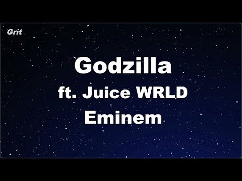 Karaoke♬ Godzilla (ft. Juice WRLD)  - Eminem 【No Guide Melody】 Instrumental