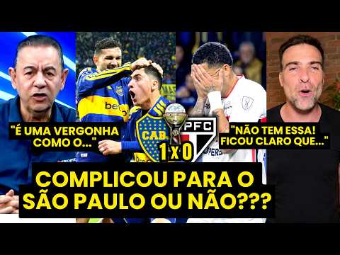 “TÁ LOUCO!!! FICOU CLARO que o SÃO PAULO contra o BOCA JUNIORS…” DERROTA na BOMBONERA!