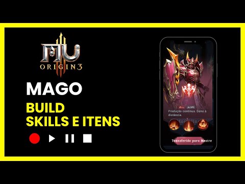 Mago de Fogo Build Completa – Skills, Atributos, Itens e Dicas! | MU Origin 3